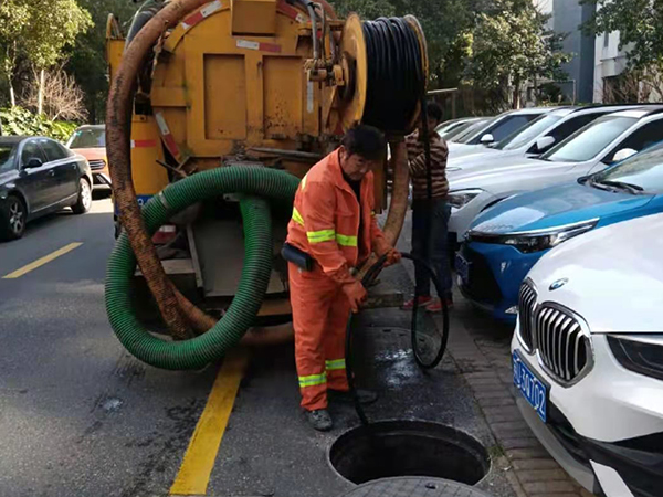 湛河排污管道清淤